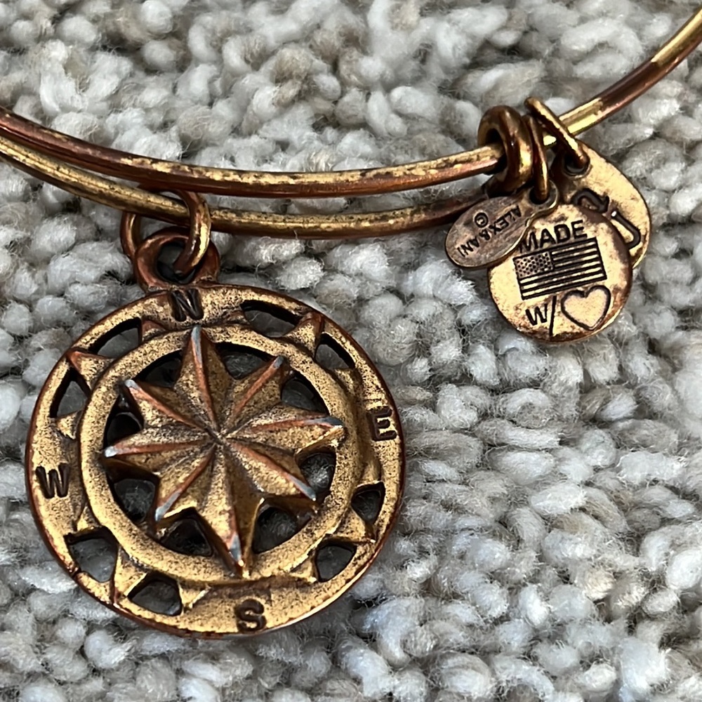 Alex and Ani Compass Bracelet graduation gift - Picture 3 of 3